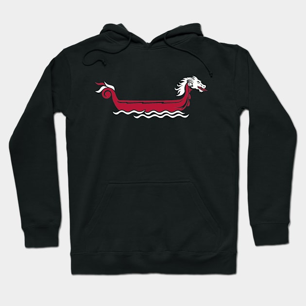 Dragon boat Hoodie by Designzz